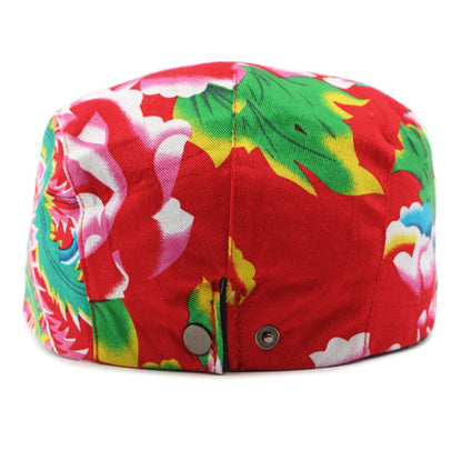 Milan Floral Print Beret