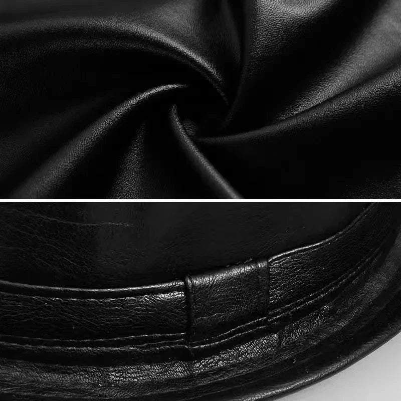 Kingsley Faux Leather Fedora