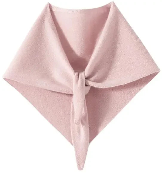 Chelsea Cashmere Knit Scarf in Pink
