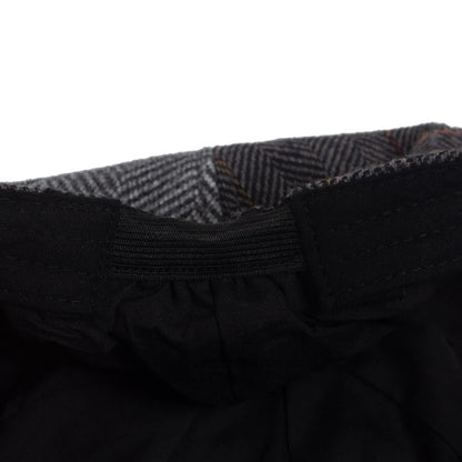 Herringbone Patchwork Newsboy Cap | Octagonal British Cap | Urban Caps NZ