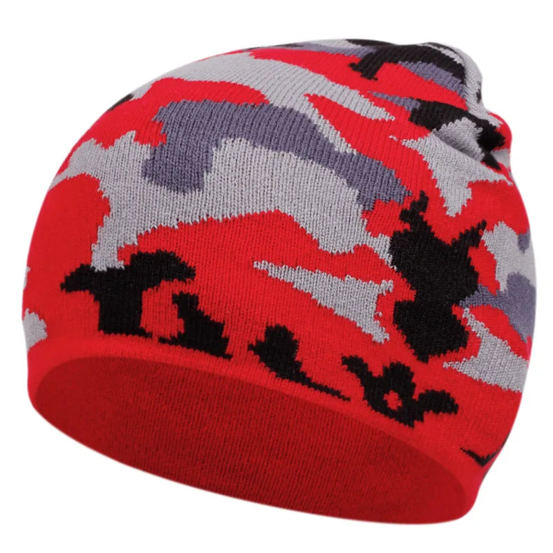 The Ridgeway | Camouflage Knitted Street Style Beanie | Urban Caps NZ