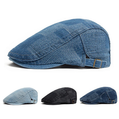 Peaked Cotton Ivy Cap | Traditional Country Flat Cap | Urban Caps NZ