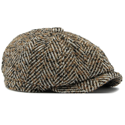 Wells Striped Wool Beret
