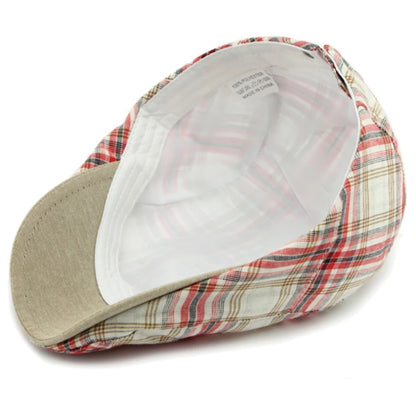 Lincoln Plaid Artist Beret