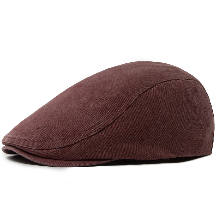 Washed Cotton Ivy Cap | Versatile Country Flat Hat | Urban Caps NZ
