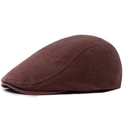 Washed Cotton Ivy Cap | Versatile Country Flat Hat | Urban Caps NZ