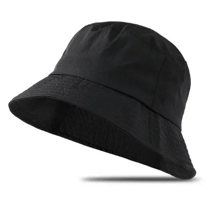 Voyager Big-Fit Bucket Hat in Black-A