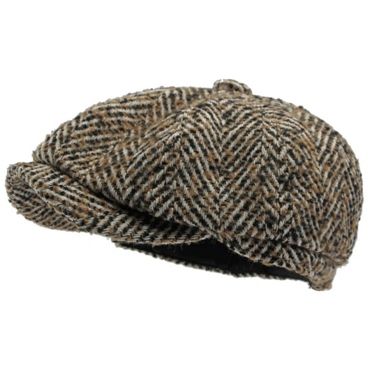 Wells Striped Wool Beret