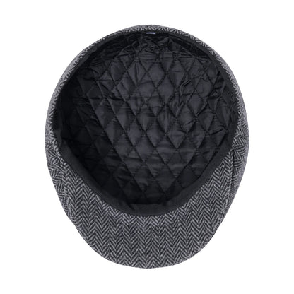 The Connemara | Men's Wool Tweed Snap-Brim Newsboy Cap | Urban Caps NZ