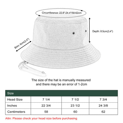 The Coastal | Unisex Wide Brim UV Bucket Hat | Urban Caps NZ