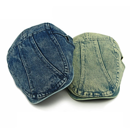 Bologna Denim-Style Beret