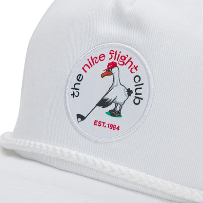 Nike Breathable Baseball Cap - Printed White Sun Hat