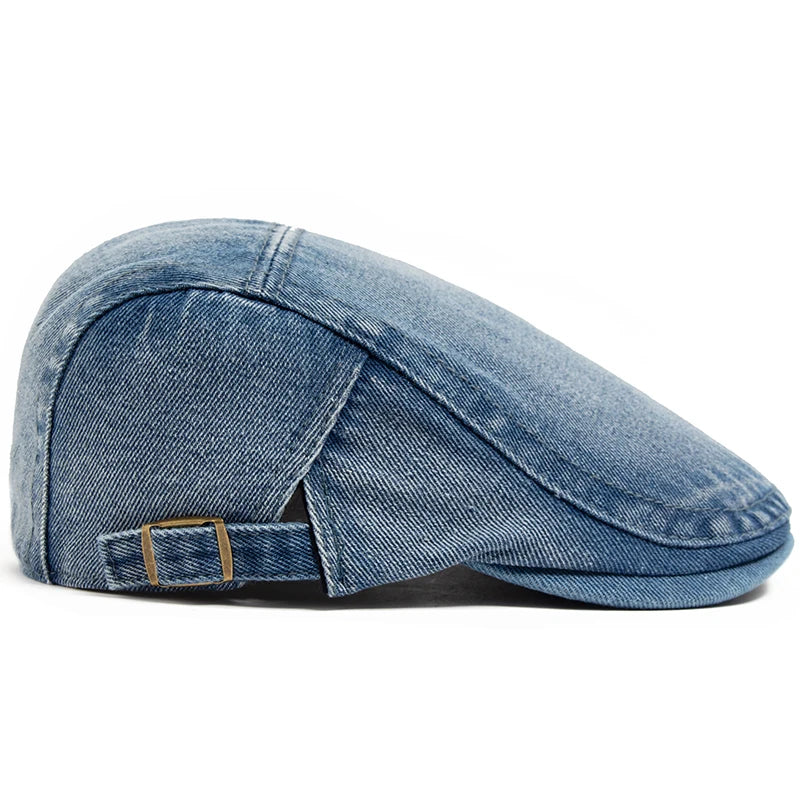 Vintage Cotton Ivy Cap | Classic Heritage Flat Cap | Urban Caps NZ