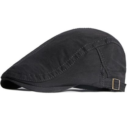 Sheffield Cotton Artist Beret in Black