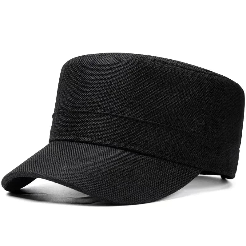Wexford Big & Tall Linen Flat Cap
