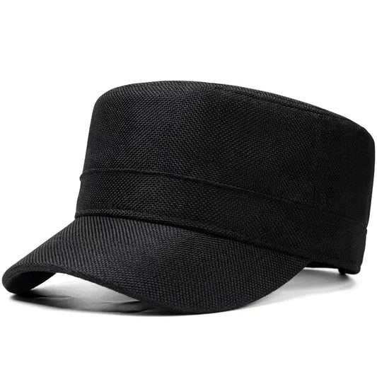 Wexford Big & Tall Linen Flat Cap