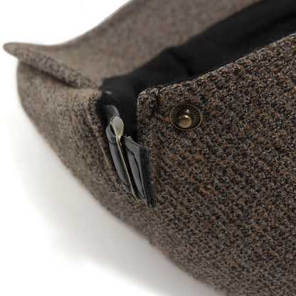 Velvet Grid Ivy Cap | Premium Winter Flat Cap | Urban Caps NZ