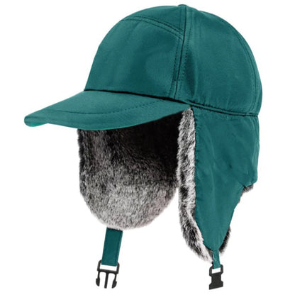 Baffin Waterproof Fleece Trapper Hat in Peacock Blue