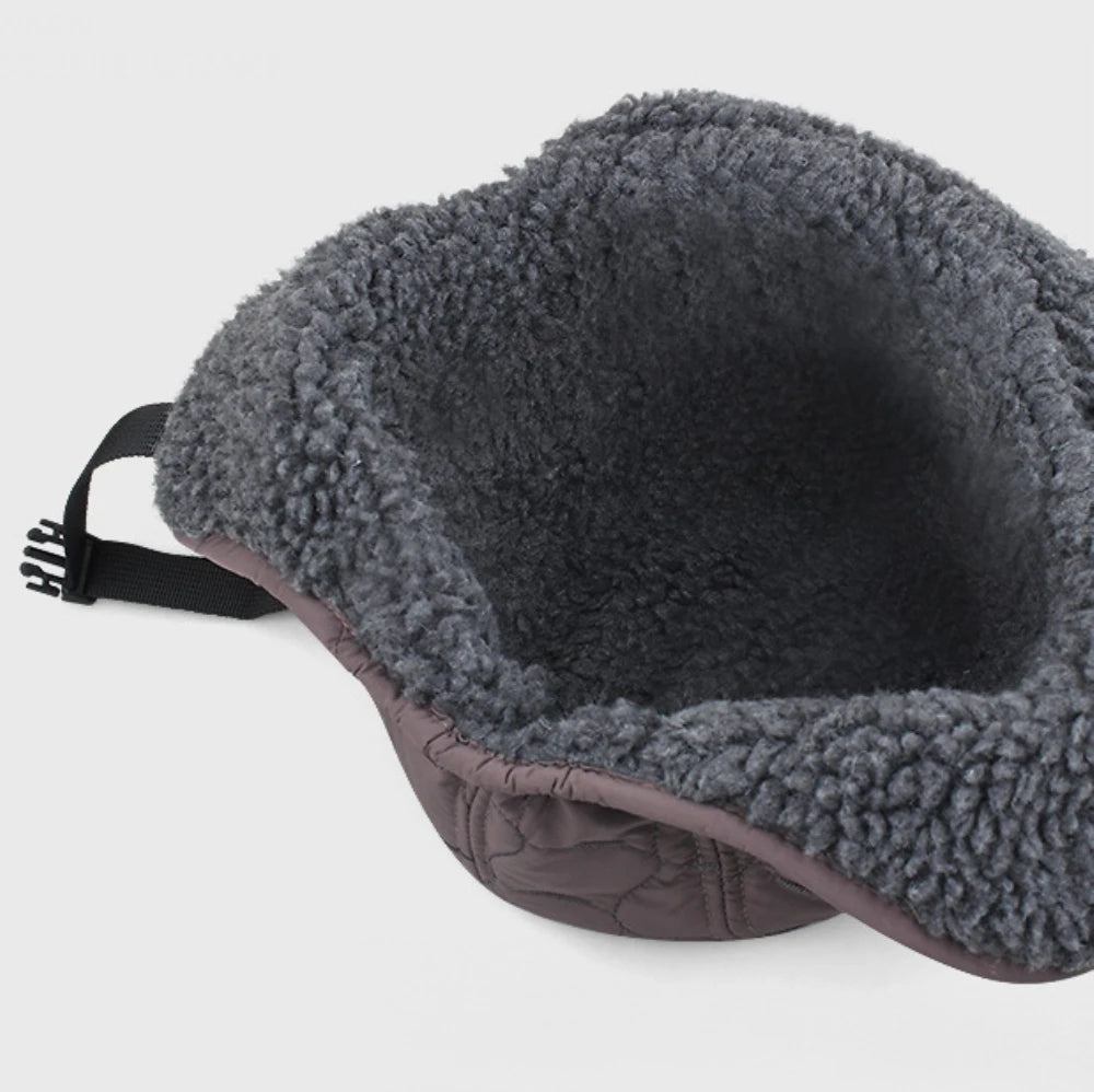 Chukotka Fleece-Lined Bomber Trapper Hat