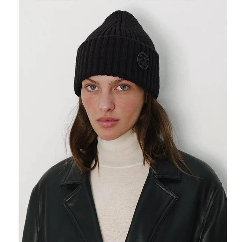 The Verbier | Women's Thick Warm Designer Wool Beanie | Urban Caps NZ
