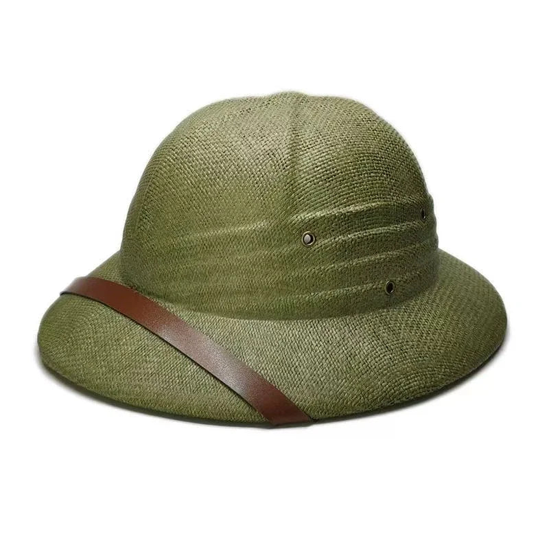 Ranger Straw Jungle Hat in Army Green