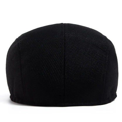 Breathable Linen Ivy Cap | Heritage Driving Flat Cap | Urban Caps NZ