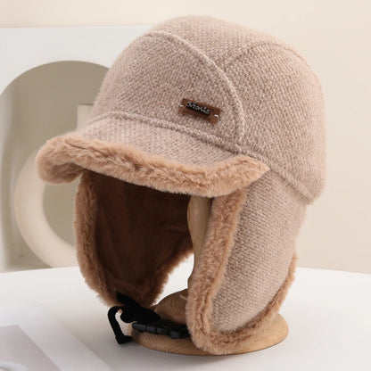 Karelia Fleece-Lined Riding Hat in Khaki