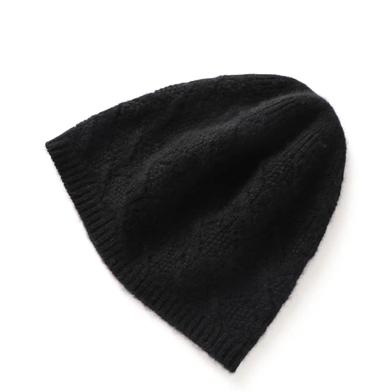 The Cervinia | Women's 100% Wool Elastic Ear Protect Beanie | Urban Caps NZ