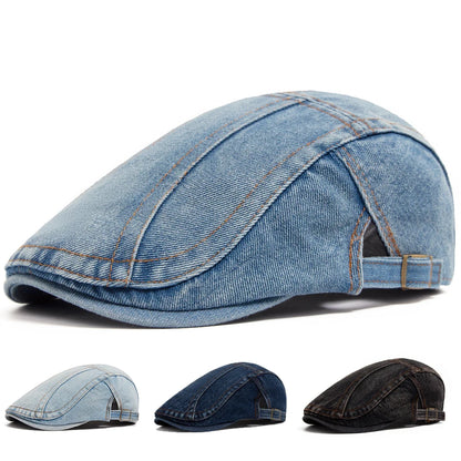 Washed Solid Ivy Cap | Classic Country Flat Cap | Urban Caps NZ