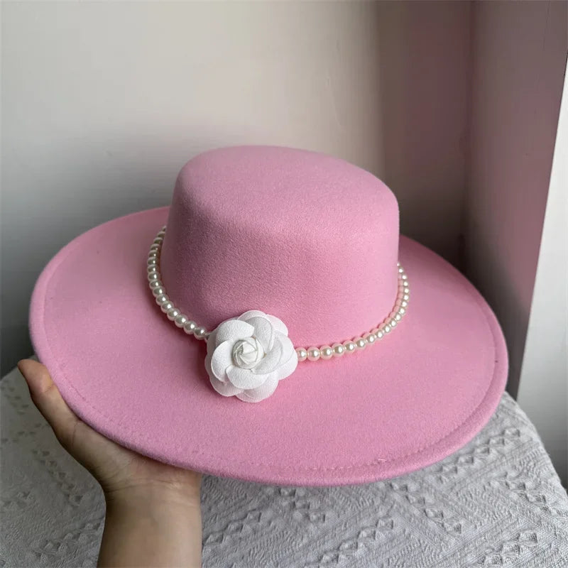 Chantilly Wide-Brim Felt Fedora