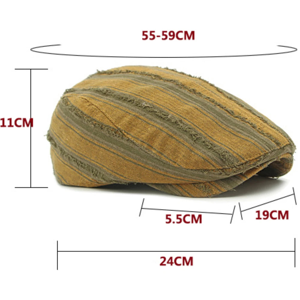 Poole Striped Sun Beret