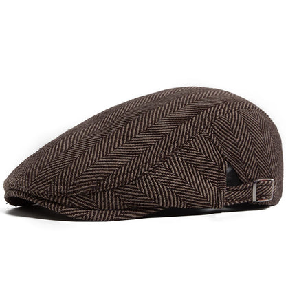 Heritage Herringbone Ivy Cap | British Country Flat Cap | Urban Caps NZ