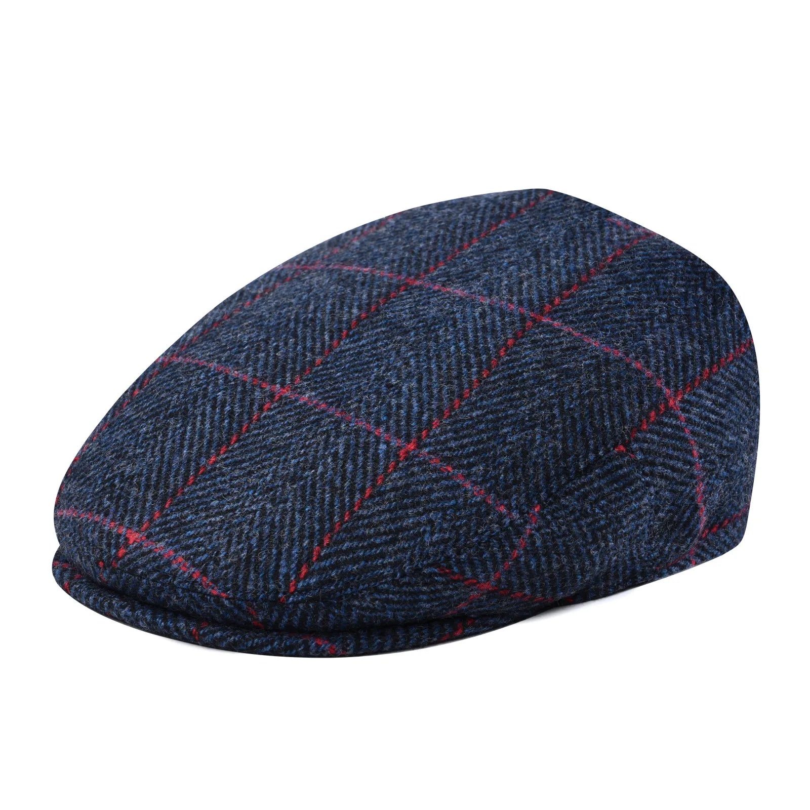 The Balmoral | Men's Wool Blend Large Check Newsboy Cap | Urban Caps NZ