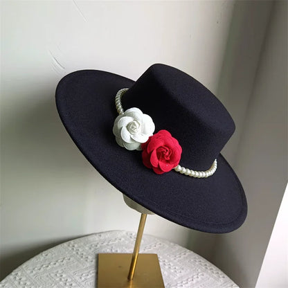 Chantilly Wide-Brim Felt Fedora