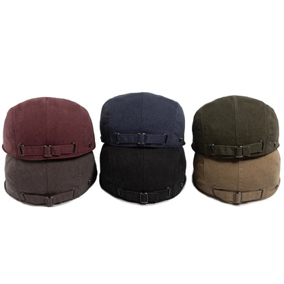 Washed Cotton Ivy Cap | Versatile Country Flat Hat | Urban Caps NZ