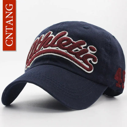 Big Letter Embroidered Baseball Cap | Casual Sports Cap | Urban Caps NZ