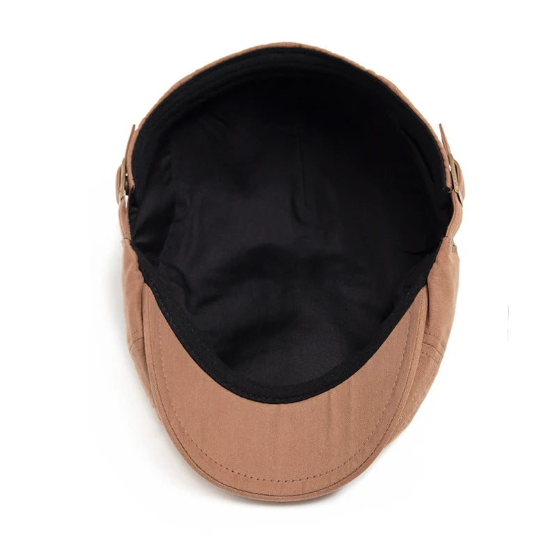 Classic Cotton Newsboy Cap | Daily Wear British Cap | Urban Caps NZ