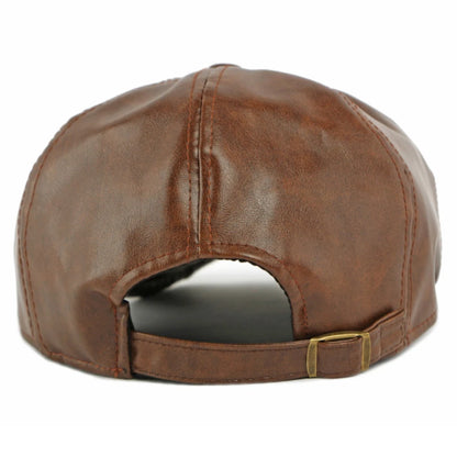 Toledo Faux Leather Beret