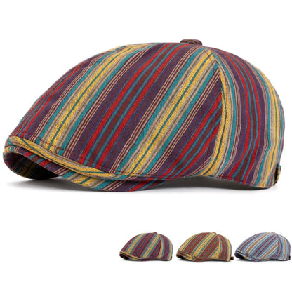 Cordoba Striped Artist Beret