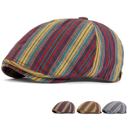 Cordoba Striped Artist Beret