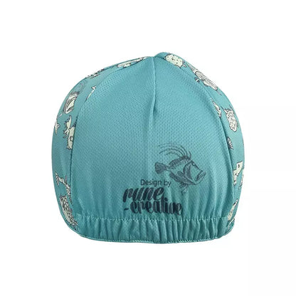 Sea Fish Cycling Cap Rune Creative Acrylic Lightweight Packable Headwear