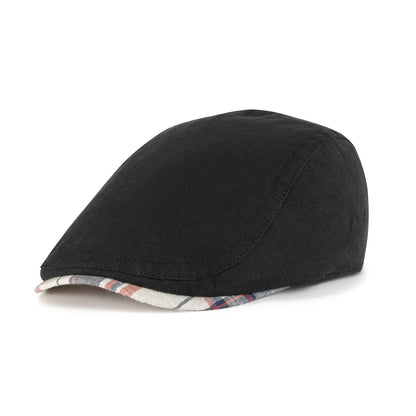 The Lucca | Men's Soft Vintage Linen Flat Cap | Urban Caps NZ