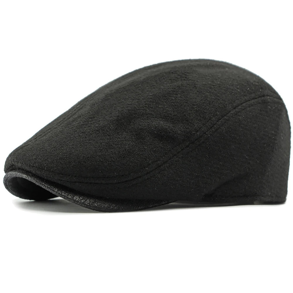 Shrewsbury Wool Artist Beret in Black