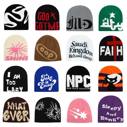 The Soho Knit | Letter Butter Knit Skullies Beanie | Urban Caps NZ