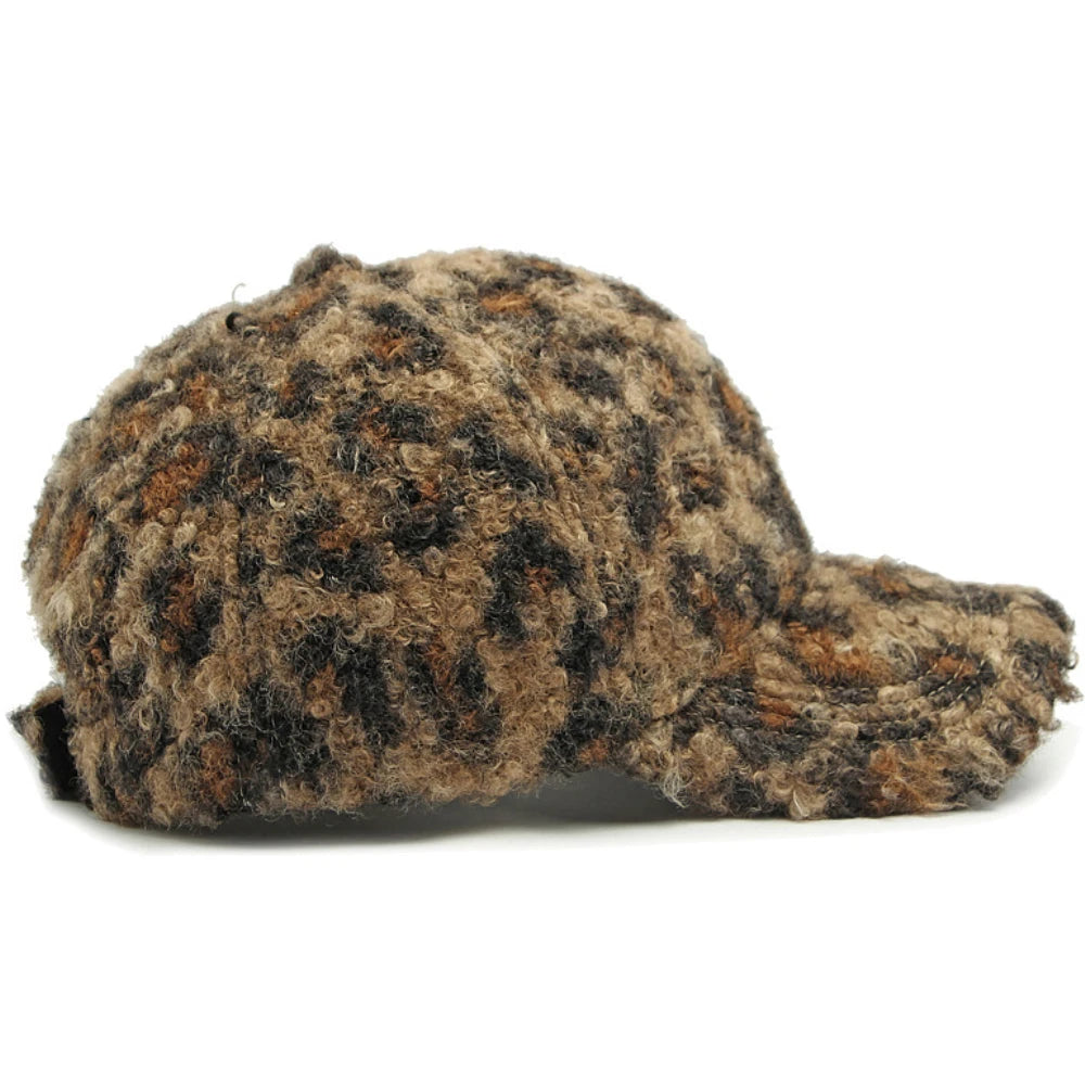 Savoy Leopard-Print Baseball Cap