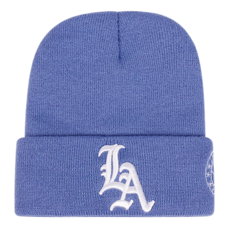The LA Earth | Letter Earth Embroidery Hip Hop Beanie | Urban Caps NZ