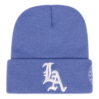The LA Earth | Letter Earth Embroidery Hip Hop Beanie | Urban Caps NZ