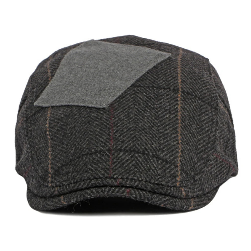 Braemar Plaid Wool Beret