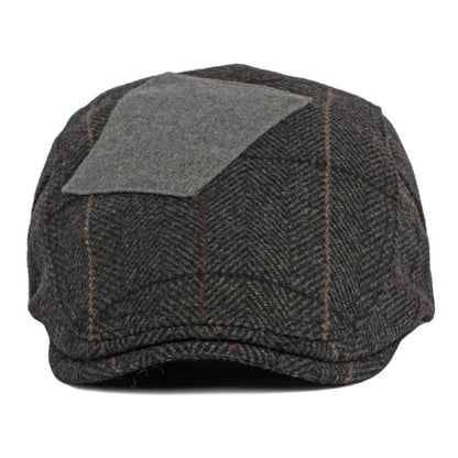 Braemar Plaid Wool Beret