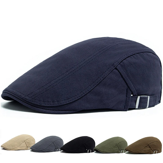 Classic Solid Cotton Ivy Cap | Premium Gentleman's Flat Cap | Urban Caps NZ